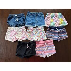Girls Cat & Jack Shorts and Skort Lot Size 4T